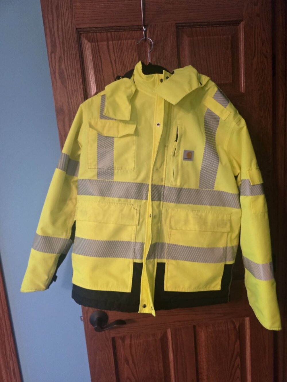 Carhartt Hi Vis Storm Defender Jacket M Union Pacific Railroad